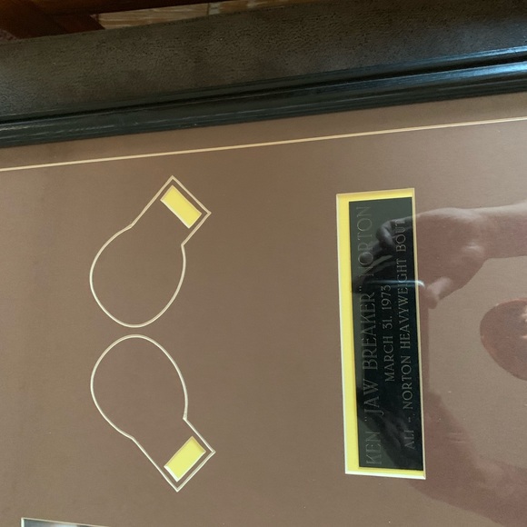 Framed Ken Norton Signed Ali Vs Norton - Picture 4 of 6